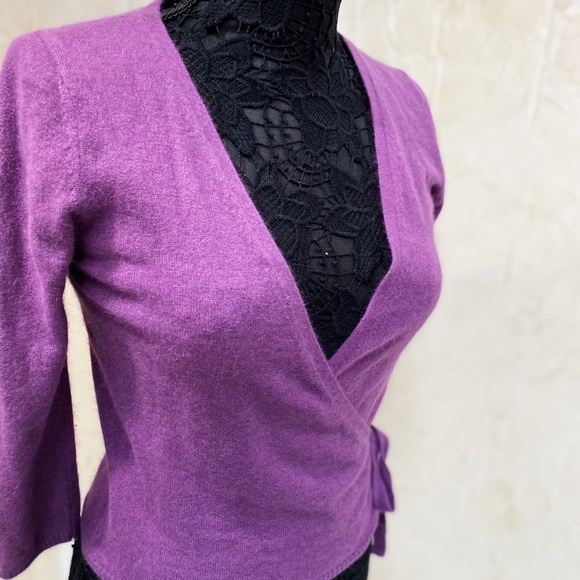 NWT beautiful angora wrap sweater - Picture 5 of 5